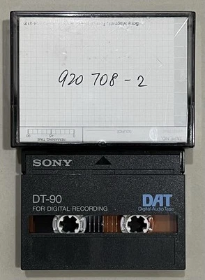 2 Unlimited - No Limits! DAT Production Master Digital Audio Tape Cassette Rare - Image 1 of 2