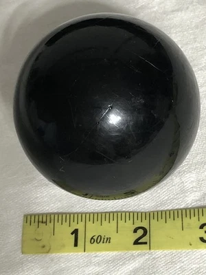 Sportcraft Croquet Ball Solid 2 3/4 in Black Replacement Sport Hard Plastic - Image 1 of 4