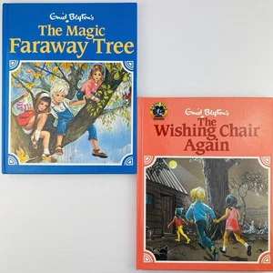 Enid Blyton X2 The Magic Faraway Tree & The Wishing Chair Again - Picture 1 of 13