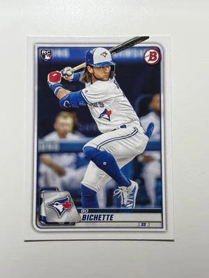 2020 Bowman #52 Bo Bichette Rookie Card RC Blue Jays - Image 1 of 2