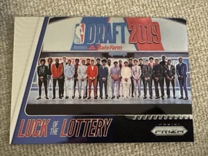 2019-20 Panini Prizm #15 Luck of the Lottery Draft Morant, Williamson, Herro - Picture 1 of 2