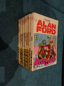 ALAN FORD LOTTO FUMETTI DAL N°71 AL N°80 EDITORIALE CORNO 1975 - Foto 1 di 13