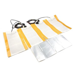 Universal Seat Heat Pads Kit Round Switch Cushion Set Winter Warmer Seat Covers - Picture 1 of 10