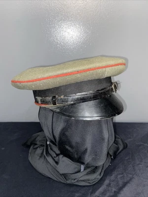 RARO Original Primera Guerra Mundial Ejército Imperial Alemán Lana Visera Gorra Primera Guerra Mundial Foto 1 de 4