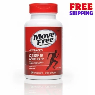 Move Free улучшенное здоровье суставов, хондроитин, глюкозамин - 200 таблеток. - Изображение 1 из 3