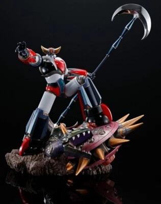 GOLDRAKE Figuarts ZERO Metallic Touch UFO Robot Grandizer Pvc Figure Bandai - Immagine 1 di 4