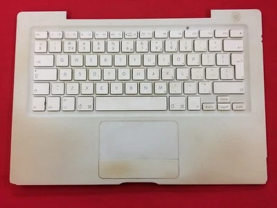 Teclado para computadora portátil Apple Macbook A1181 negro, blanco  - Imagen 1 de 4