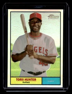 2010 Topps Chrome #C119 Torii Hunter Heritage Refractor - Picture 1 of 2