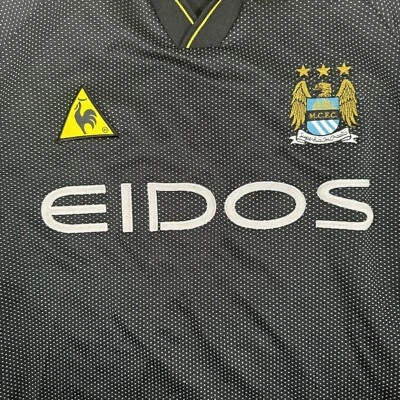 Seltenes Original Manchester City 1999/2000 Torwart Fußball Trikot Herren Large " - Bild 1 von 4