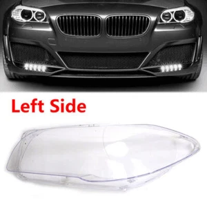 For 2010-2014 BMW 5 Series F10 F18 535 530 LH Side Headlight Lens Headlamp Cover - Picture 1 of 7