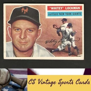1956 Topps #205 Whitey Lockman - Picture 1 of 2