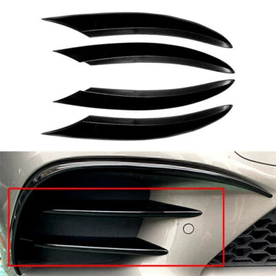 Black Light Decorative Cover Trim For Mercedes Benz C-Class C200 C260 W205 2019+ - Image 1 of 4