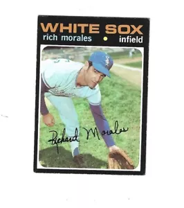 1971 Topps #267 Rich Morales Chicago White Sox - Imagen 1 de 2