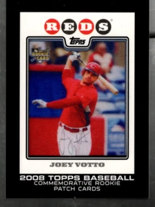 A9540- 2014 Topps Hergestelltes Gedenk-Rookie-Karten-Patch #RCP23 Joey Votto - Bild 1 von 2