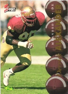 1995 Classic Five Sport #53 Derrick Alexander  Minnesota Vikings - Picture 1 of 2