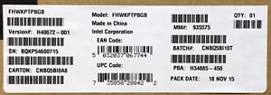 Intel FHWKPTPBGB Bridge Board Spare New Bulk Packaging - Picture 1 of 1