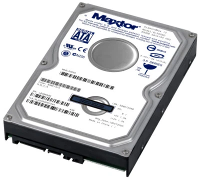 FESTPLATTE MAXTOR DiamondMax 10 6L300S0 300GB 7.2K 16MB SATA 3.5''  - Bild 1 von 3