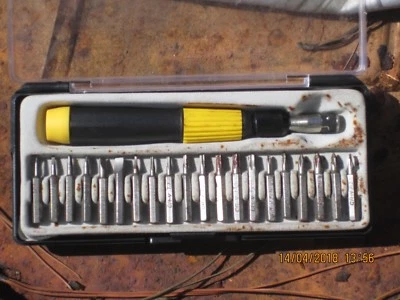 Mini screw driver set, 20 pieces - Image 1 of 4