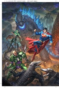 Justice League Vs Godzilla Vs Kong 2 #1 Of 7 CVR C Alan Quah Var 6/4 - Picture 1 of 1