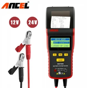Ancel BST500 12/24V Car Battery Tester With Thermal Printer Car Heavy Duty Truck - Picture 1 of 6