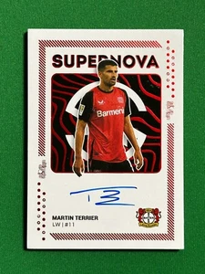 Martin Terrier Autograph /10 Bayer 04 Leverkusen Supernova UltimateDropz - Picture 1 of 2