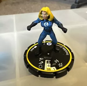 Marvel Heroclix Clobberin Time 043 Invisible Girl Rookie,Nice - Picture 1 of 8