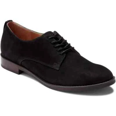 Oxford para mujer VIONIC Weslyn en gamuza negra con cordones #VS17551 NUEVO Foto 1 de 4