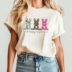 Happy Easter T Shirt / Women / Spring / Spring tee / Beautiful Colors - Picture 1 of 9