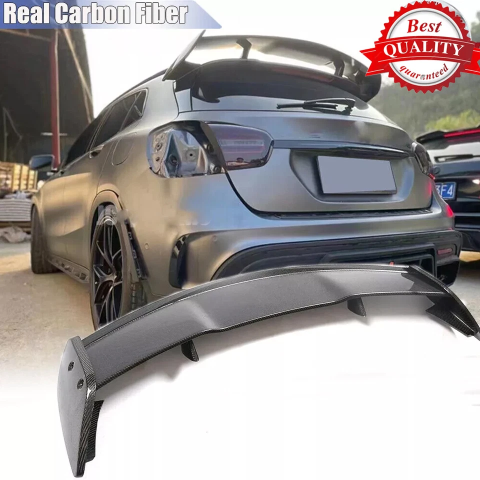 Real Carbon Rear Roof Spoiler Top Wing for BMW 5 Series F10 520i M5 Sedan 11-17