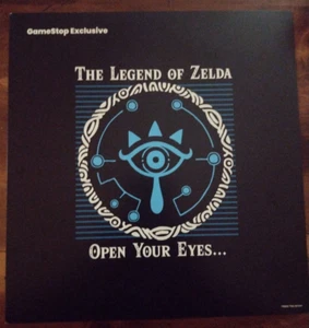 "Gamestop exklusives Mini-Promo-Poster Die Legende von Zelda Öffnen Sie Ihre Augen 10""x10" - Bild 1 von 2