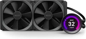 NZXT Kraken Z63 280mm -RL-KRZ63-01- AIO RGB CPU Liquid Cooler-Black - Picture 1 of 8