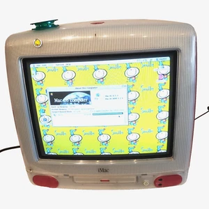 Apple iMac PowerPC G3 1998 Vintage Computer getestet funktioniert 6 Gig HD 32 mg RAM - Bild 1 von 11