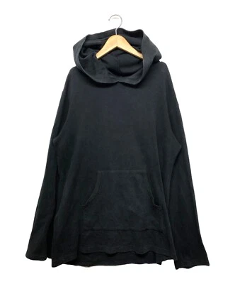 Yohji Yamamoto pour homme men's back logo hoodie size4 Black Casual USED - Image 1 of 4