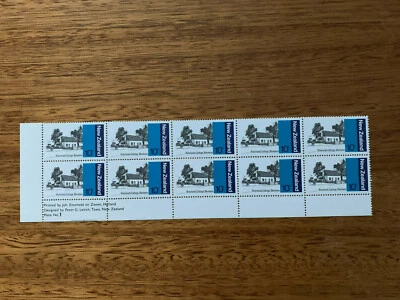 New Zealand - 1979 Architecture Set - Plate Blocks   - Image 1 of 2