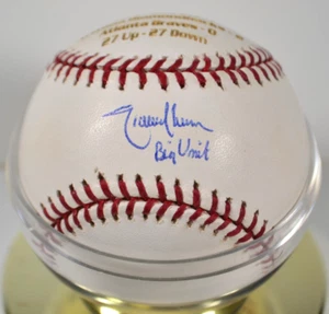 Randy Johnson Diamondbacks signiert Big Unit perfektes Spiel Baseball JSA EXBB16-5 - Bild 1 von 5