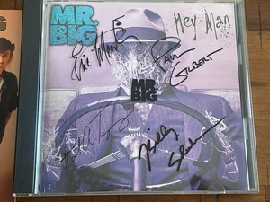 MR. BIG - Hey Man Original Japanese Deluxe CD w/Signatures, Booklets, OBI NM - Picture 1 of 18