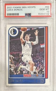 2021 Panini Hoops 62 Luka Doncic Psa 10!! - Bild 1 von 2