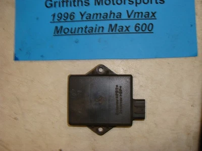 1996 YAMAHA VMAX 600 MOUNTAIN MAX 8CC cdi unit ignition igniter box module oem  - Image 1 of 4