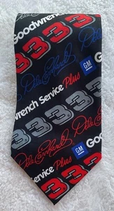 Dale Earnhardt Dress Tie 3 GM BF Goodwrench Intimidator Nascar Vintage - Picture 1 of 7