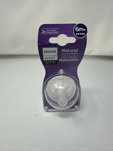 Philips Avent Natural Response Nippel 2x Flow 5 Nippel 6M+ - Bild 1 von 5