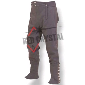 British Napoleonic Uniforms - Fall front Gray trousers With Gaiters - Picture 1 of 5