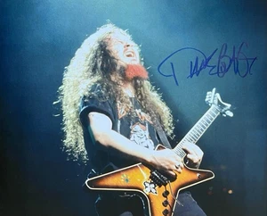FOTO 8x10 firmada autografiada por dimebag darrell - Imagen 1 de 1
