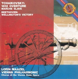 Lorin Maazel, Wiener Philharmoniker - Tschaikowsky: 1812, Beethoven: Wellington - Bild 1 von 2