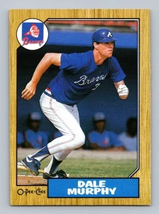 DALE MURPHY 1987 O-PEE-CHEE BRAVES - Picture 1 of 2