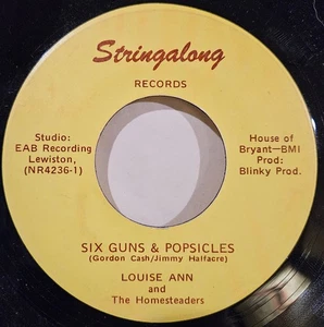 Louise Ann - Six Guns & Popsicles / Crazy (7", Single) (Very Good (VG)) - 389177 - Picture 1 of 2