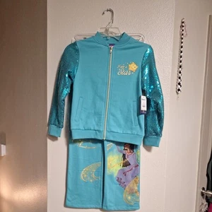 Disney Wish Bomber Jacket Outfit Size 7 To 8 NWT - Picture 1 of 5