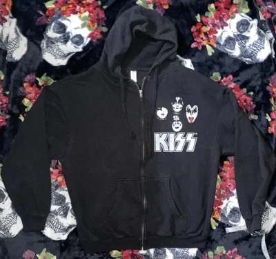 Sudadera con Capucha Kiss Alive 35 World Tour Tultex Cremallera Completa 2009 Para Hombre Talla Grande Foto 1 de 4