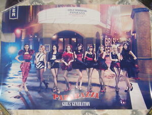 Girls' Generation PAPARAZZI 2012 Japan Promo Poster