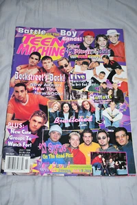 RARE Teen Machine Teen Magazine July 1999 BSB Britney Spears Moffatts NSYNC! - Imagen 1 de 19