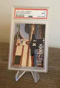 1997 Upper Deck Collector's Choice Mariano Rivera Big Shots #7 PSA 9